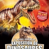 affiche Le Musée Ephémère: les dinosaures arrivent à Lyon.