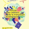affiche Forum des métiers de la transition écologique