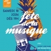 affiche Domérat Concert Square Marcel Berthomier : Les piqueurs - Fête de la Musique 2022