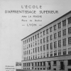 affiche Visite guidée de l'Ecole La Mache et notamment des bâtiments construits en 1934-36 par Georges Curtelin - Journées du Patrimoine 2022