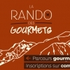 affiche Rando des Gourmets - Place de la Mairie - Journées du Patrimoine 2022
