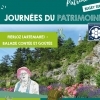affiche Balade contée et goûtée au Fierloz - Journées du Patrimoine 2022