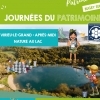 affiche Après-midi nature au lac de Virieu-le-Grand - Journées du Patrimoine 2022