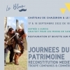 affiche Château de Chazeron - Reconstitution Historique - Journées du Patrimoine 2022