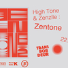 affiche Live Echo ! High Tone & Zenzile : Zentone