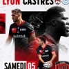 affiche LOU RUGBY / CASTRES OLYMPIQUE