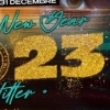 affiche Happy New Year - Glitter