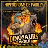 affiche Exposition de dinosaures • Dinosaurs World à l'Hippodrome de Parilly Lyon-Bron en 2023