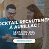 affiche Cocktail Recrutement à Aurillac : décrochez un emploi !
