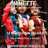 affiche « ANIMETTE » un spectacle de marionnettes et d'improvisation