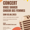 affiche [Concert] Voice Shaker, Le Choeur des Femmes