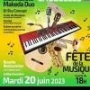 affiche Scène ouverte, associations et ambiance brésilienne à Chuzelles - Fête de la Musique 2023