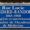 affiche Découverte de la rue Lucie Randoin dans sa commune natale