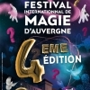 affiche 4EME FESTIVAL DE MAGIE D'AUVERGNE